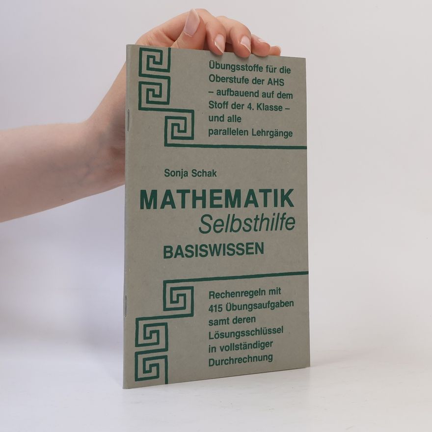 Sonja Schak Mathematik-Selbsthilfe