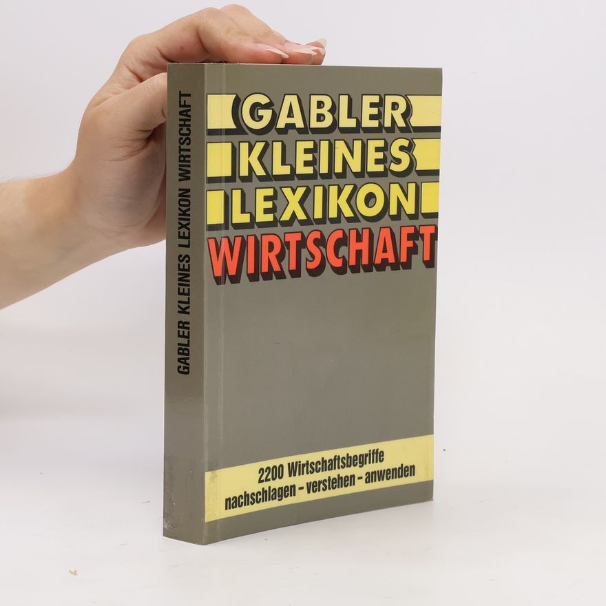 Various authors Gabler, kleines Lexikon Wirtschaft