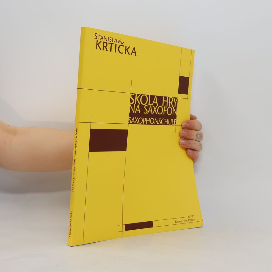 Stanislav Krtička Škola hry na saxofon