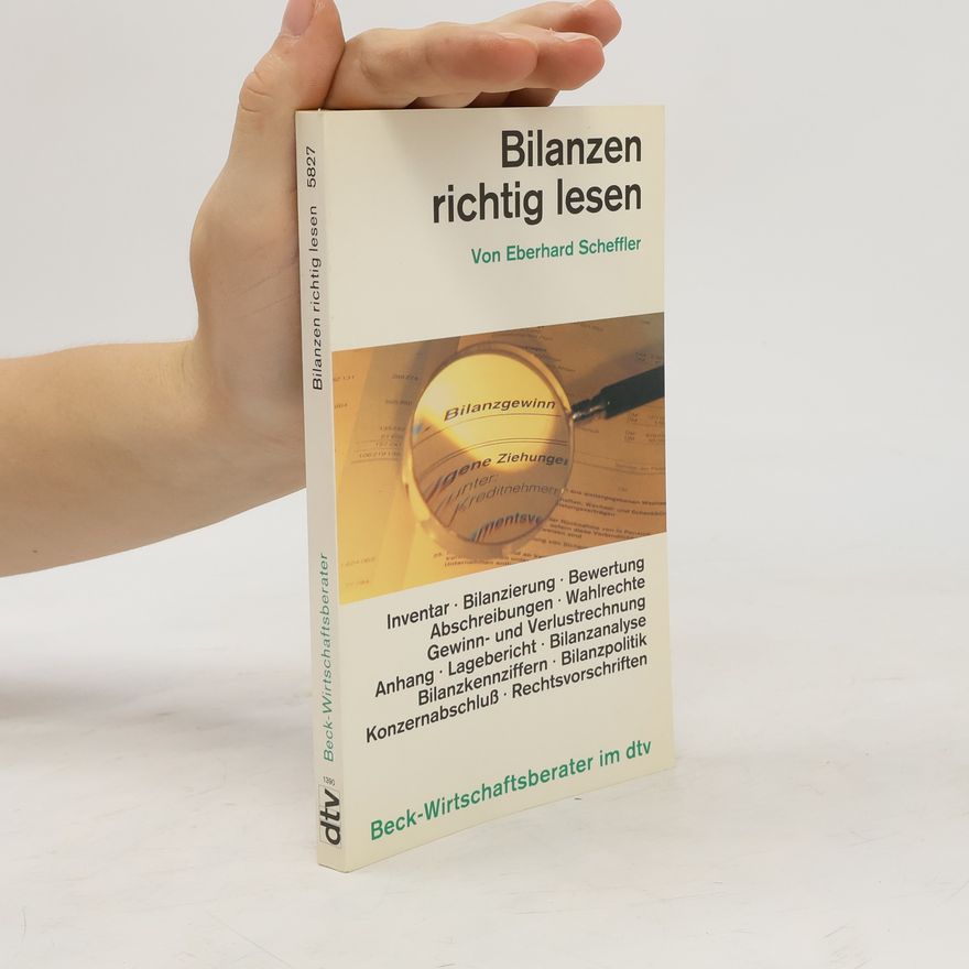Eberhard Scheffler Bilanzen richtig lesen