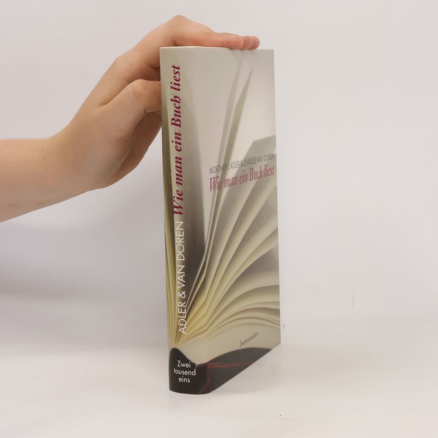 Mortimer Adler Wie man ein Buch liest