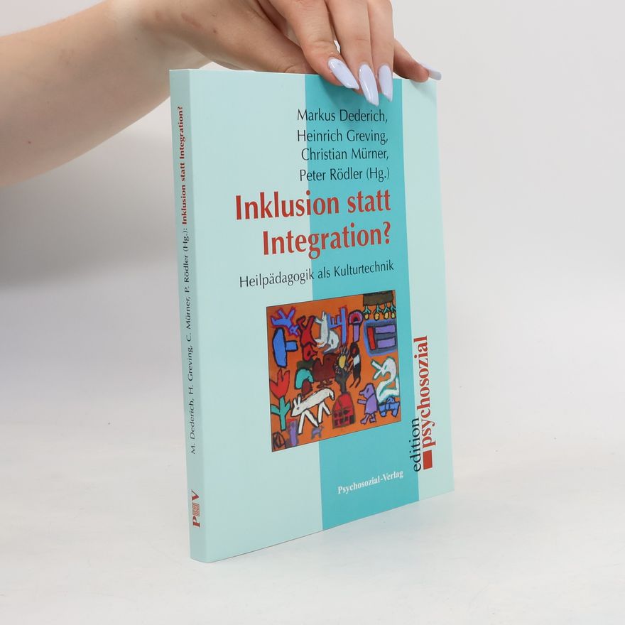 Peter Rödler Inklusion statt Integration?