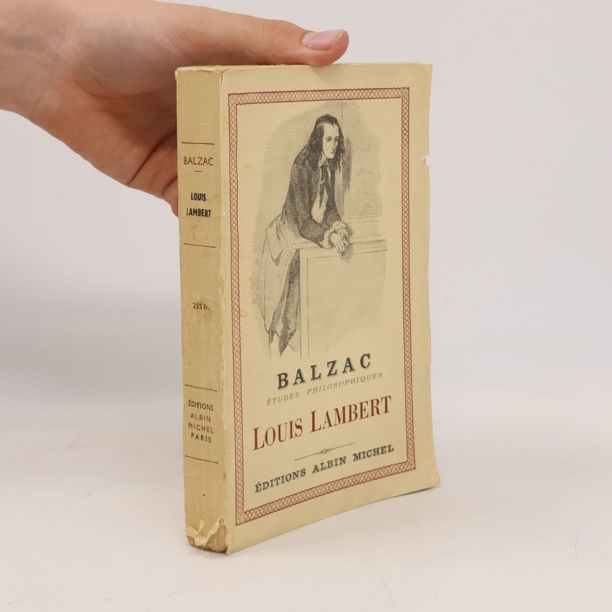 Honoré de Balzac Louis Lambert