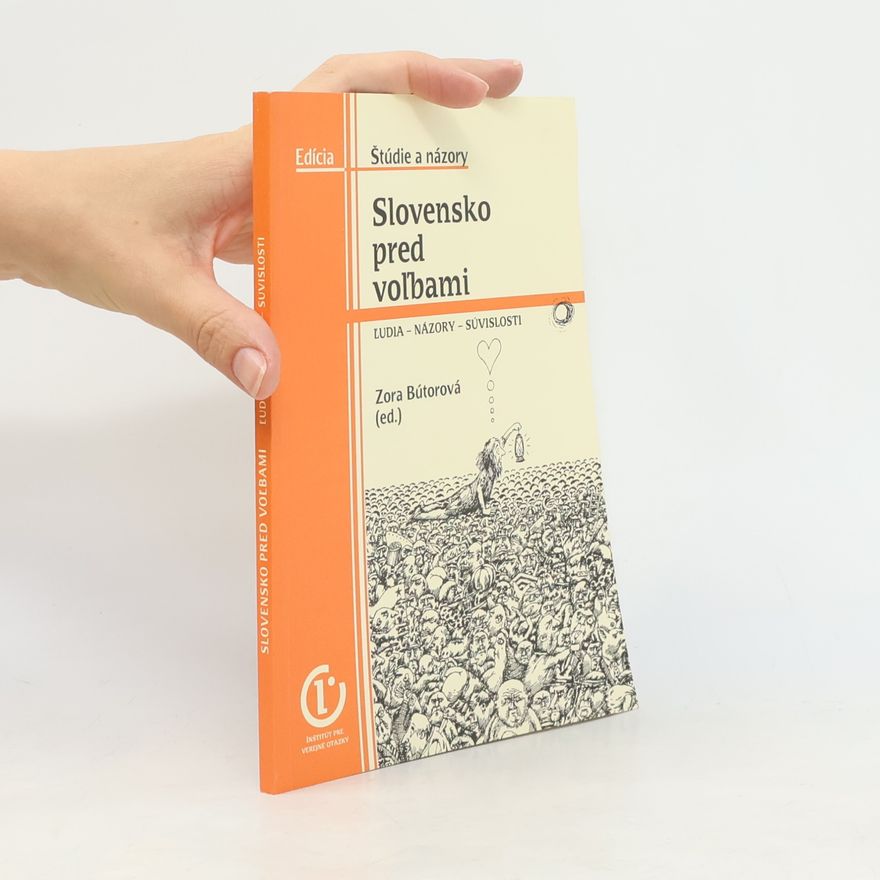 Zora Bútorová Slovensko pred vol̕bami