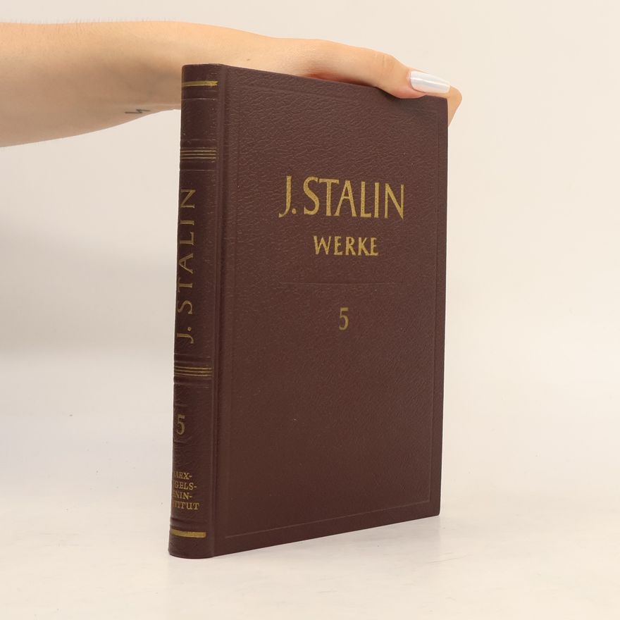 J.W. Stalin Werke 5
