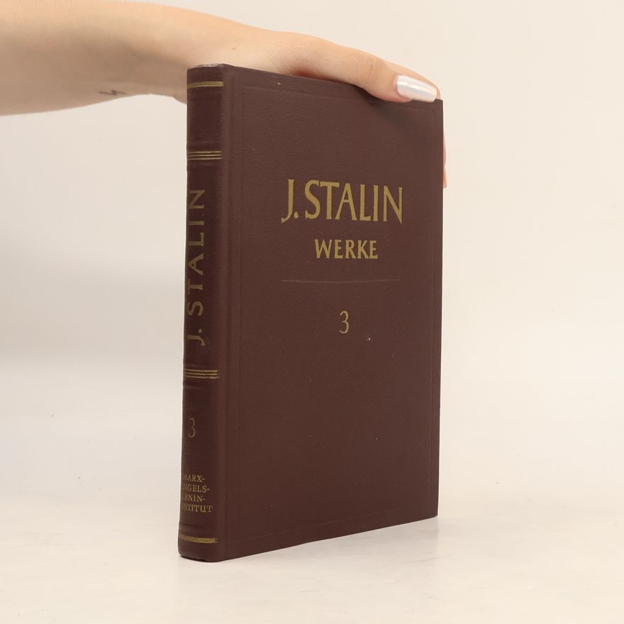 J.W. Stalin Werke 3