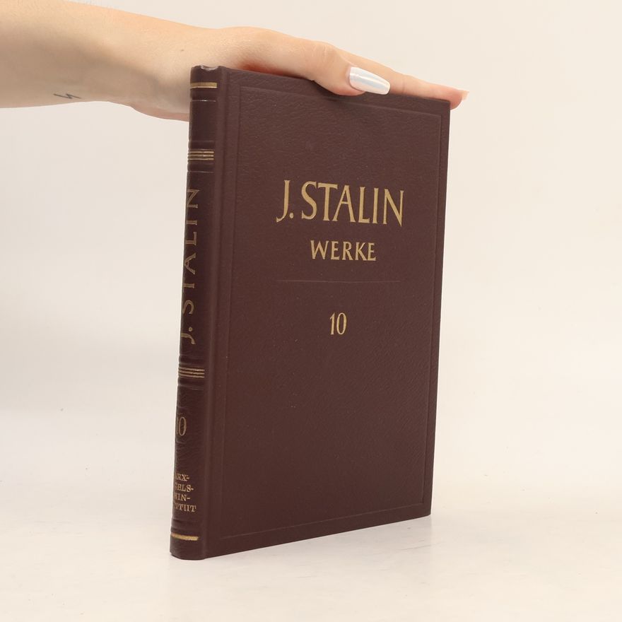 J.W. Stalin Werke 10