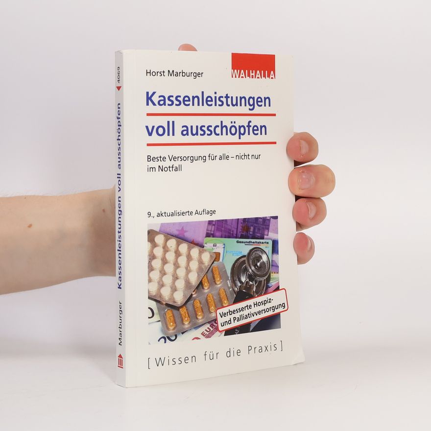 Horst Marburger Kassenleistungen voll ausschöpfen