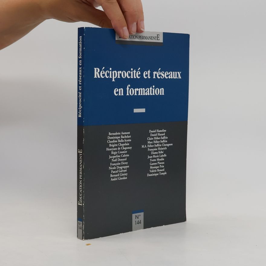Gaston Pineau Réciprocité et réseaux en formation