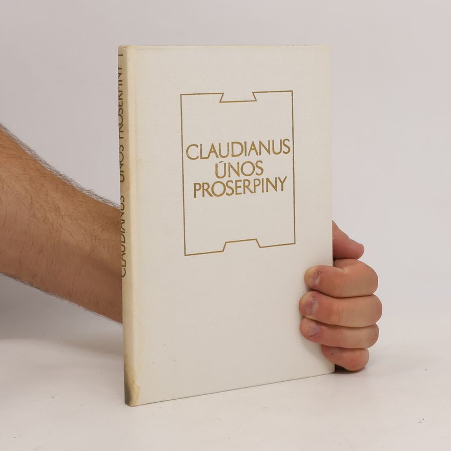 Claudius Claudianus Únos Proserpiny