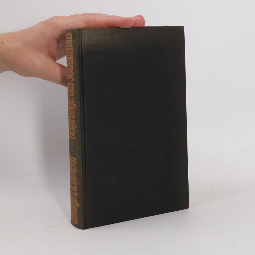 George Lichtheim Ursprünge des sozialismus