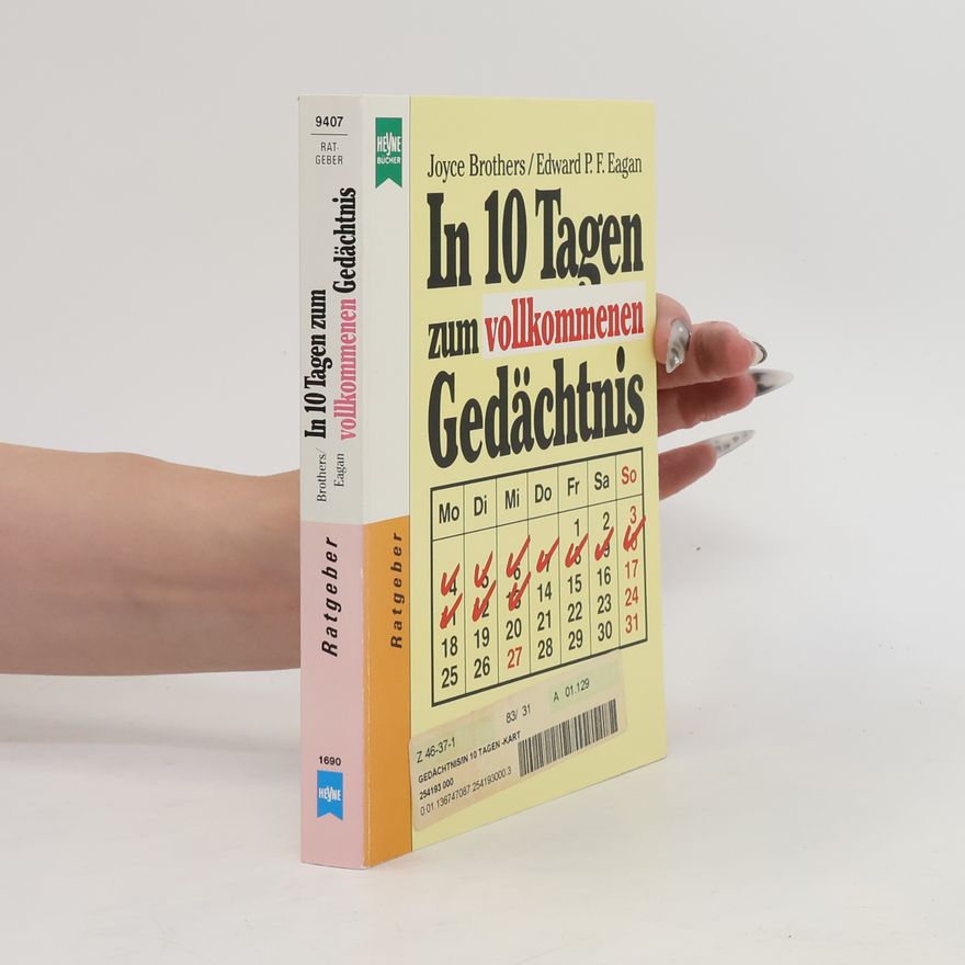 Joyce Brothers In 10 Tagen zum vollkommenen Gedächtnis