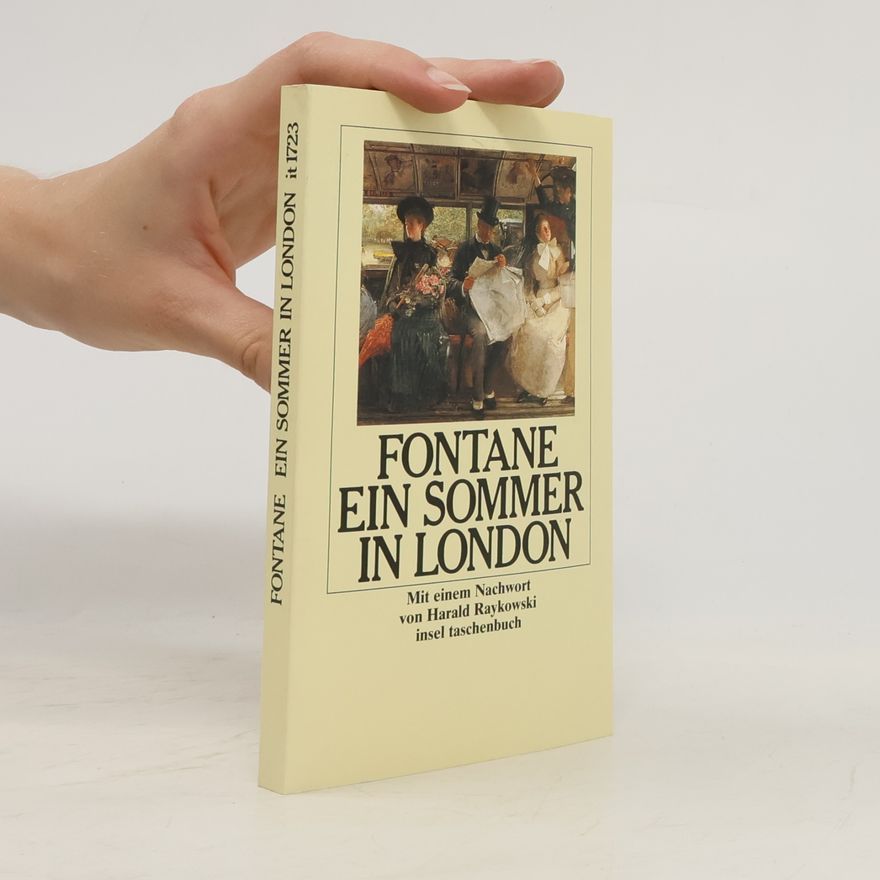 Theodor Fontane Insel Taschenbuch - 1723: Ein Sommer in London
