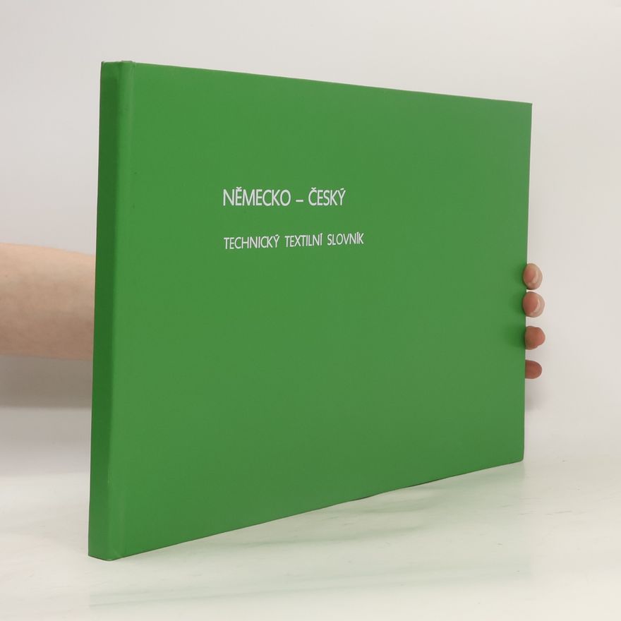 Autorenkollektiv Německo-český technický textilní slovník