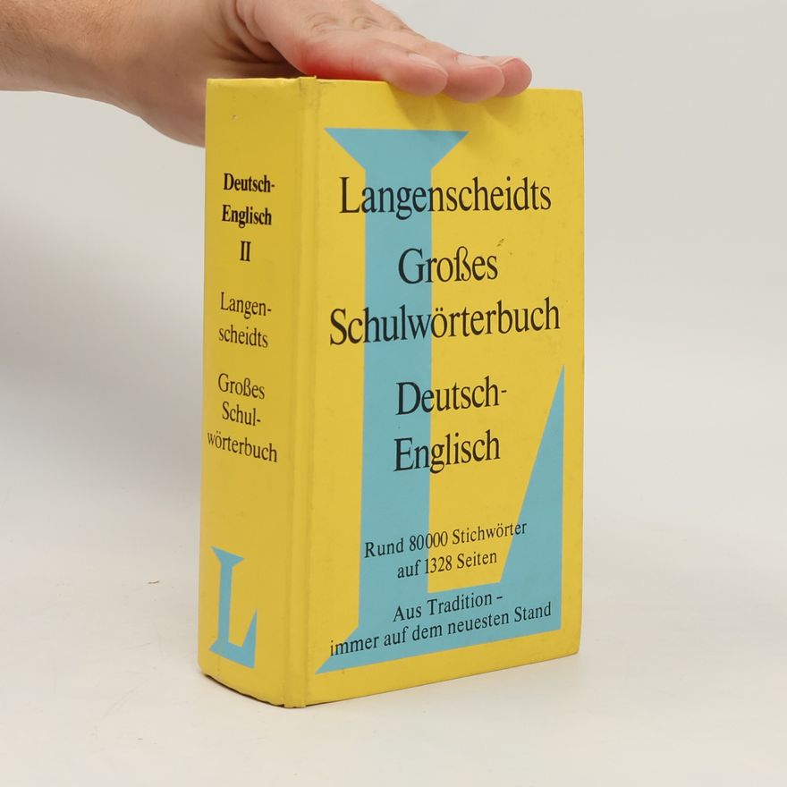Heinz Messinger Langenscheidts grosses Schulwörterbuch
