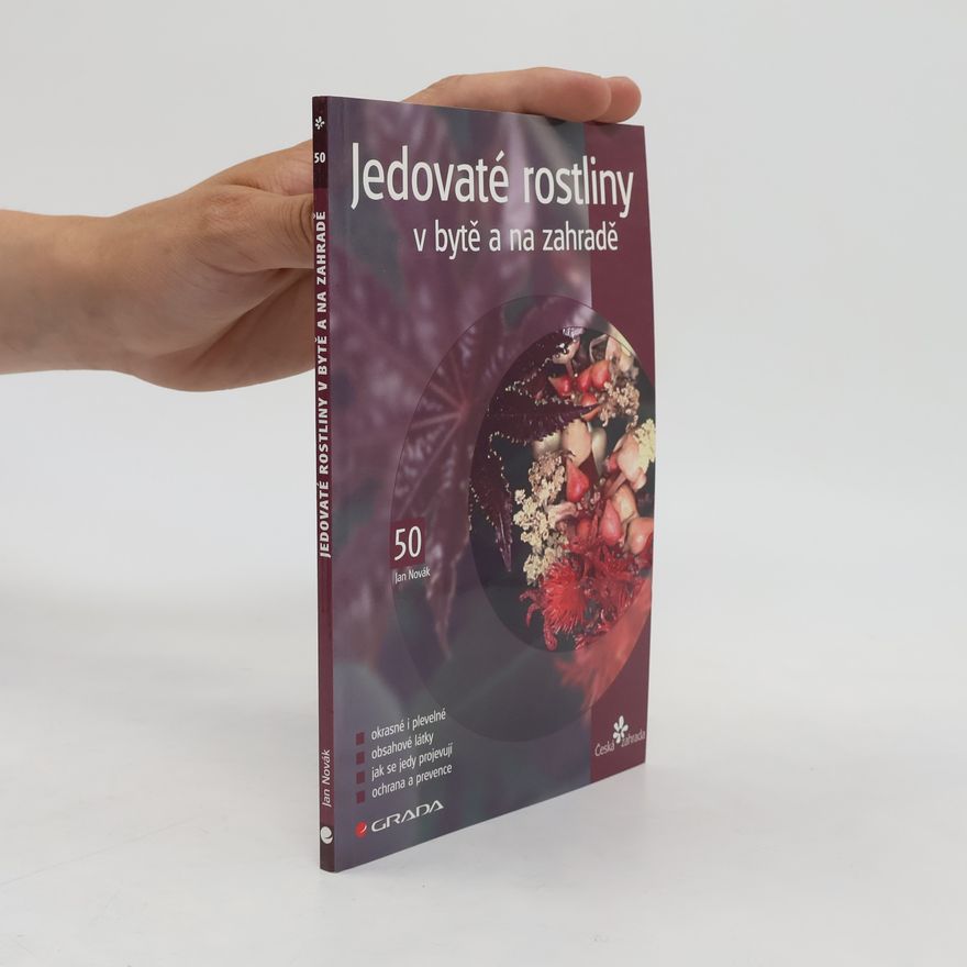 Jan Novák Jedovaté rostliny v bytě a na zahradě