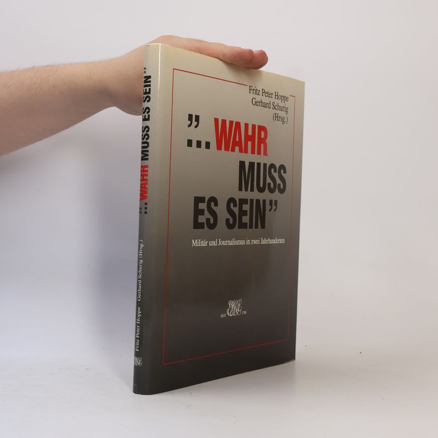 Fritz Peter Hoppe ... wahr muss es sein