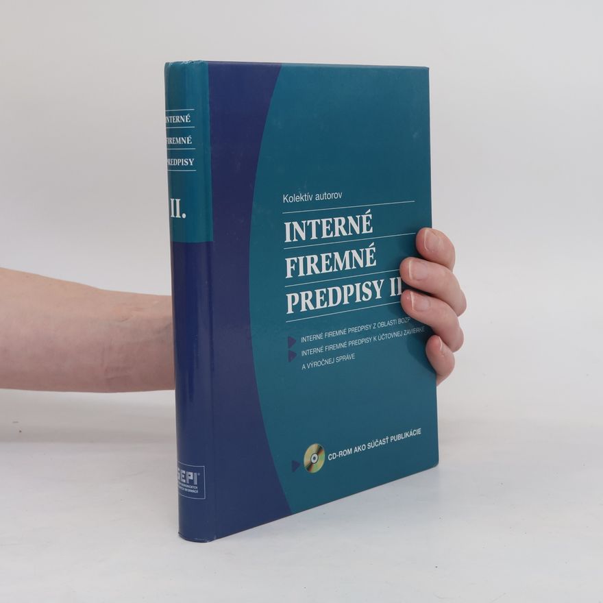 Autorenkollektiv Interné firemné predpisy II.