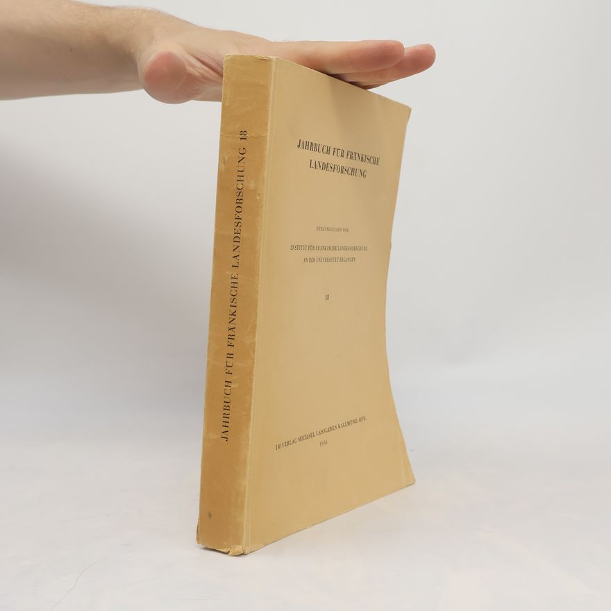 AA.VV. Jahrbuch für fränkische Landesforschung 18.