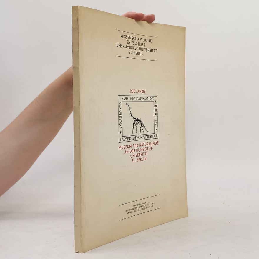 AA.VV. Wissenschaftliche Zeitschrift der Humboldt-Universität zu Berlin