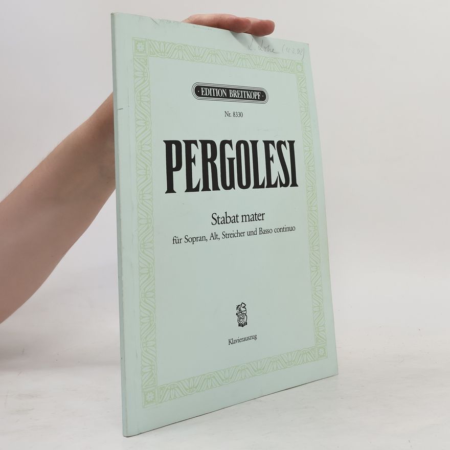 Giovanni Battista Pergolesi Stabat mater