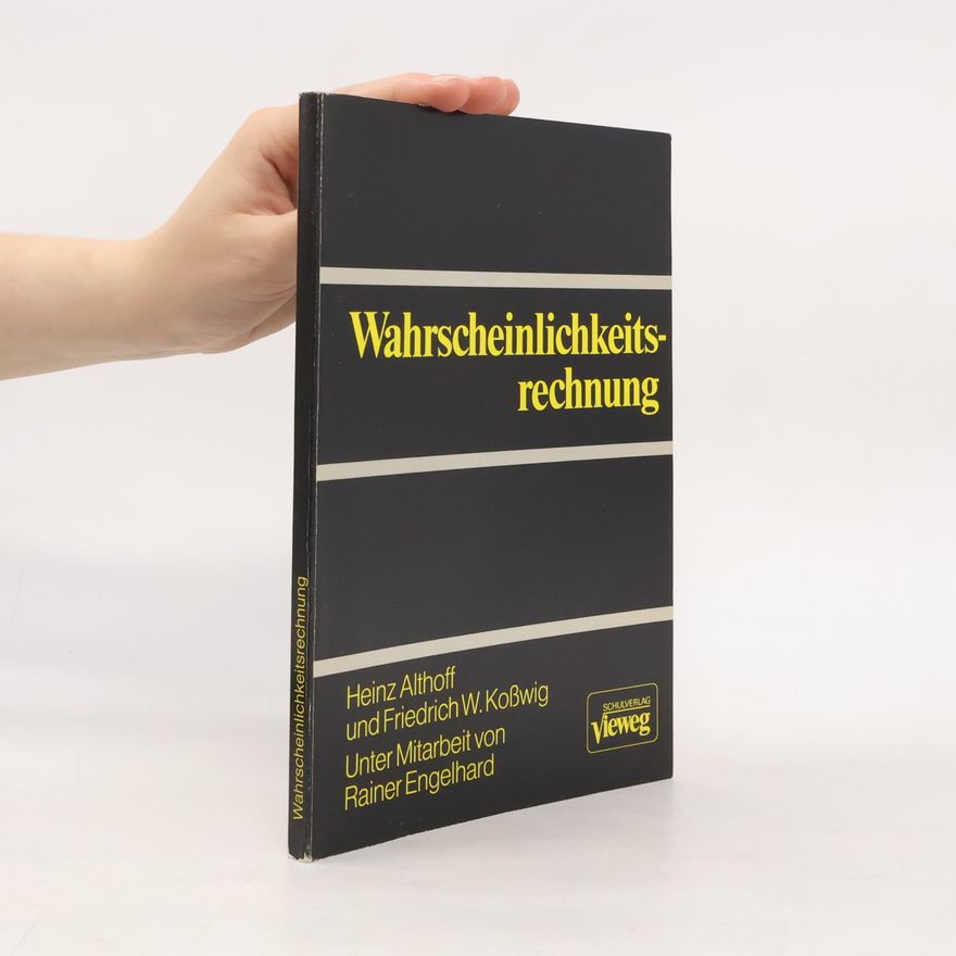 Friedrich W. Koßwig Wahrscheinlichkeitsrechnung für Grundkurse