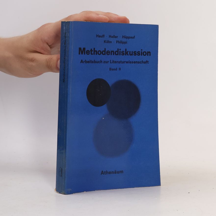 Klaus Peter Philippi Methodendiskussion. Arbeitsbuch zur Literaturwissenschaft 2.