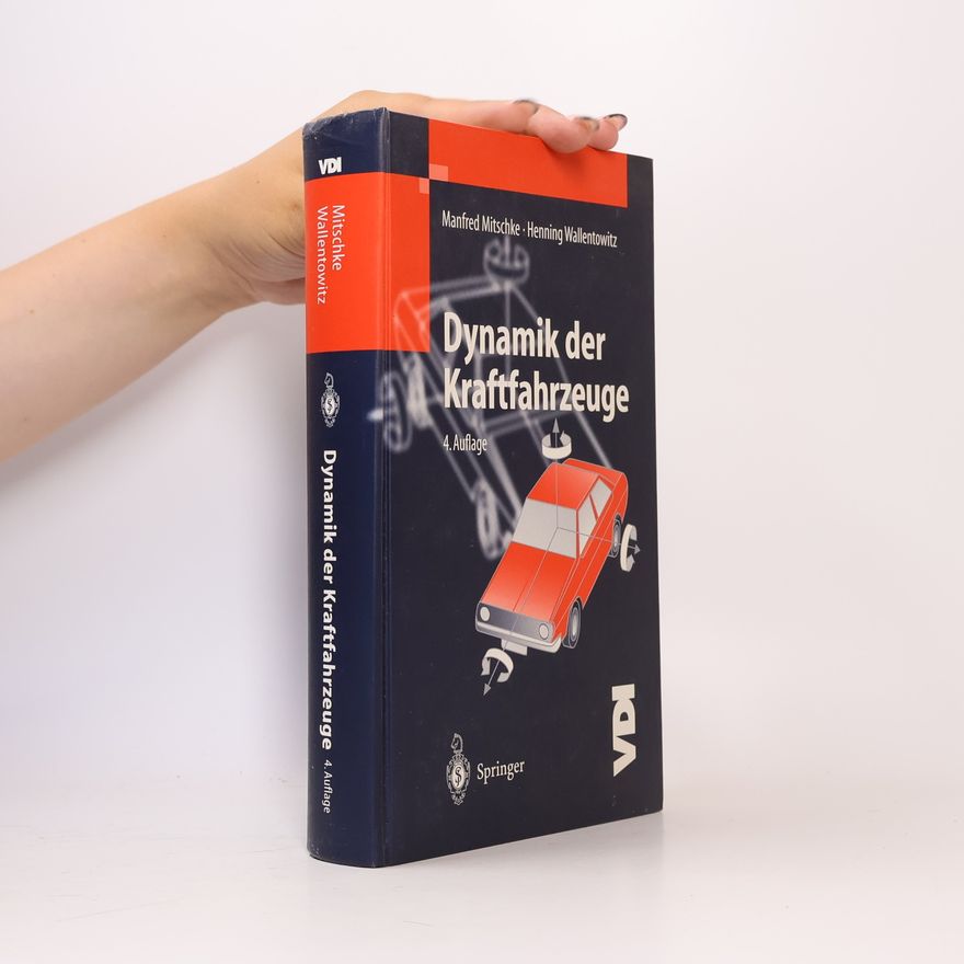 Henning Wallentowitz VDI-Buch: Dynamik der Kraftfahrzeuge - 4. Auflage