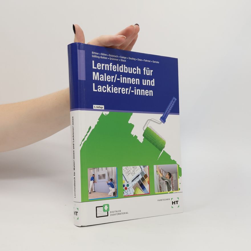 Verena Bittner Lernfeldbuch für Maler/-innen und Lackierer/-innen