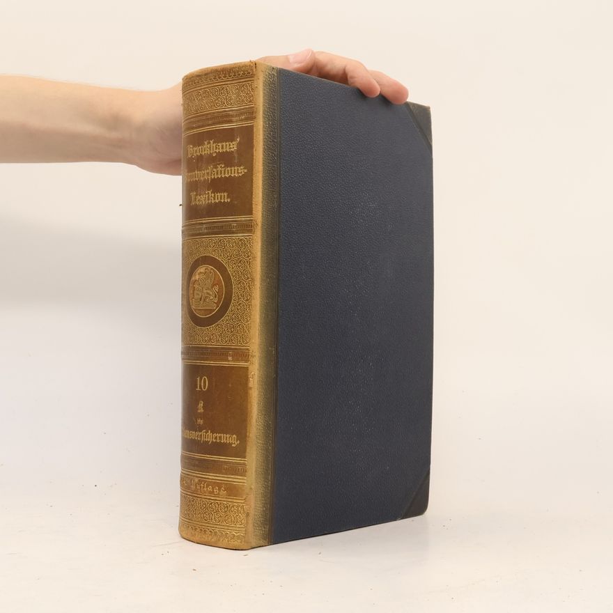 Collectif d'auteurs Brockhaus' Konversations-Lexikon 10