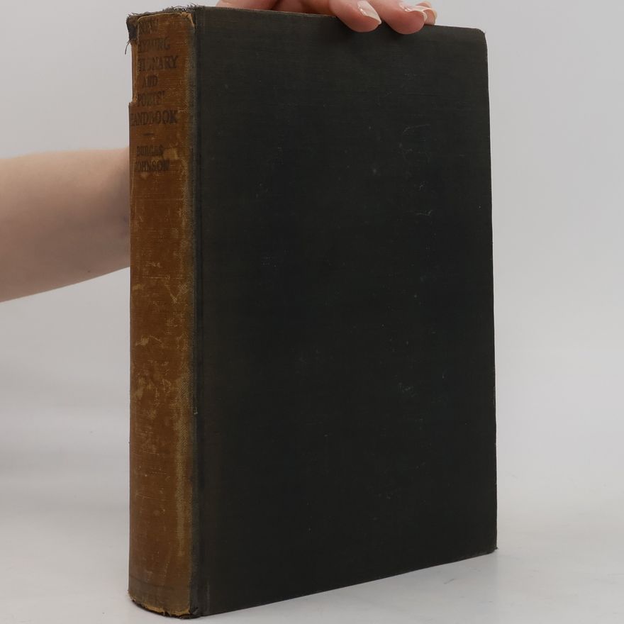 Burges Johnson New Rhyming Dictionary and Poets' Handbook