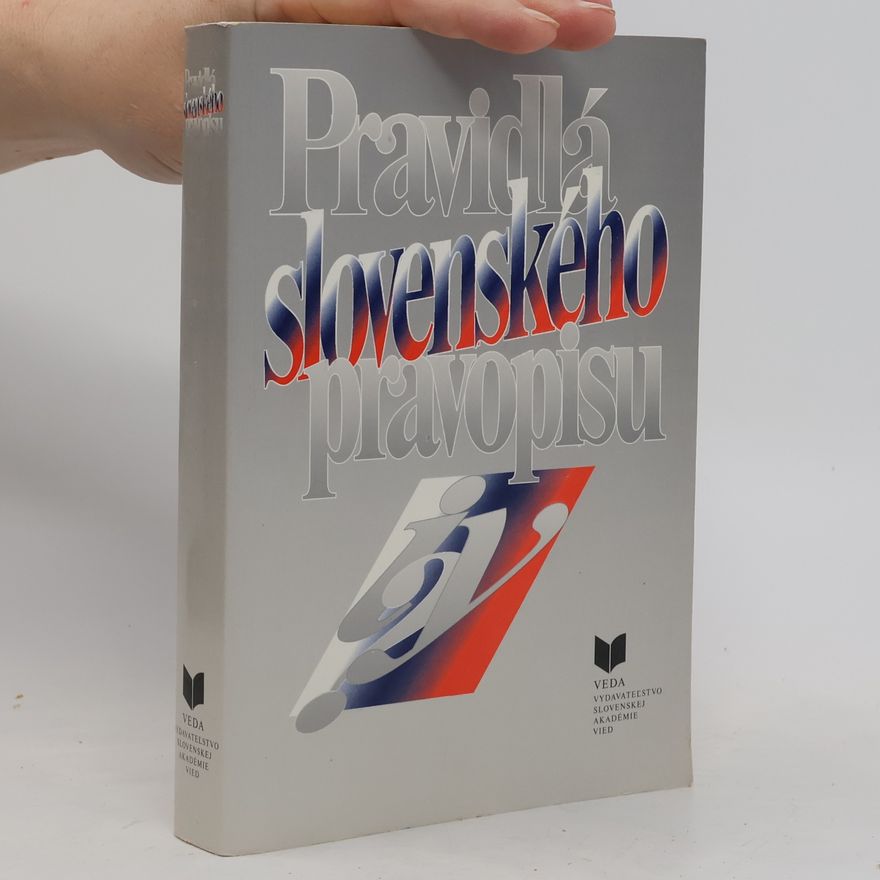 Štefan Peciar Pravidlá slovenského pravopisu