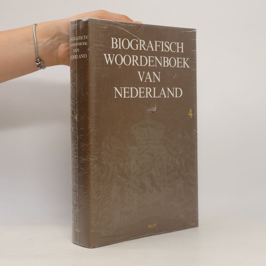 AA.VV. Biografisch Woordenboek van Nederland 4
