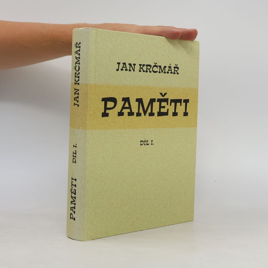 Jan Krčmář Paměti