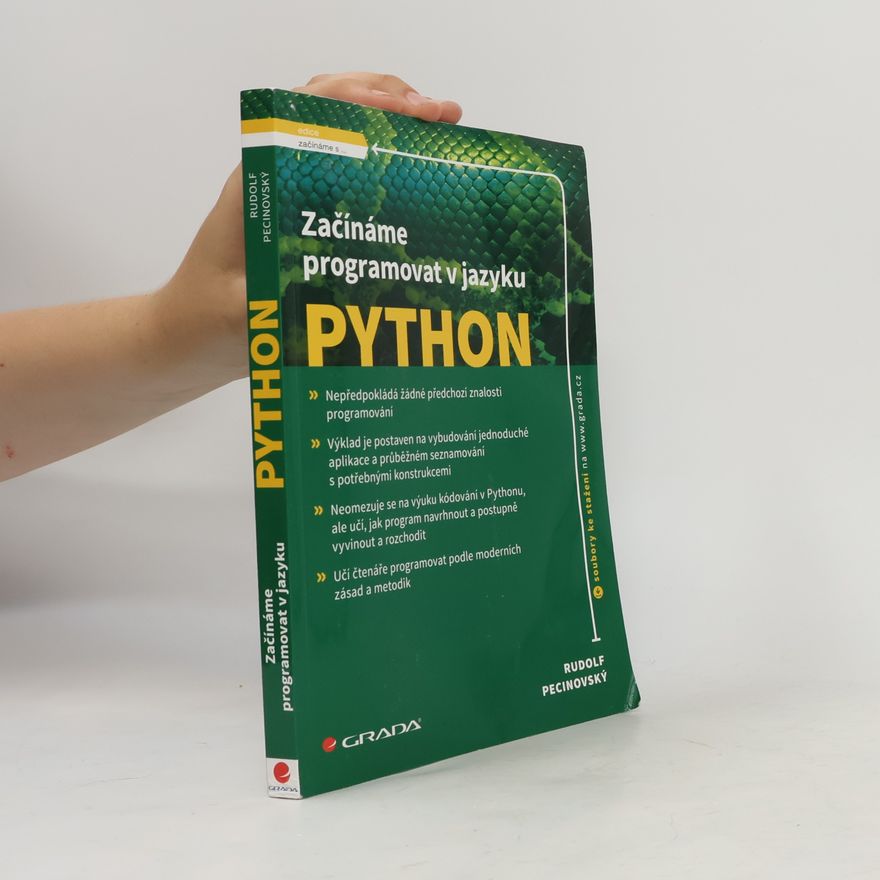 Rudolf Pecinovský Začínáme programovat v jazyku Python