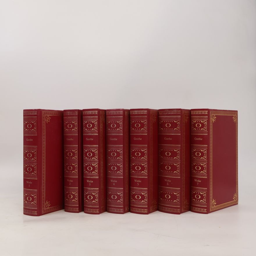 Johann Wolfgang von Goethe Goethes Werke 1-7