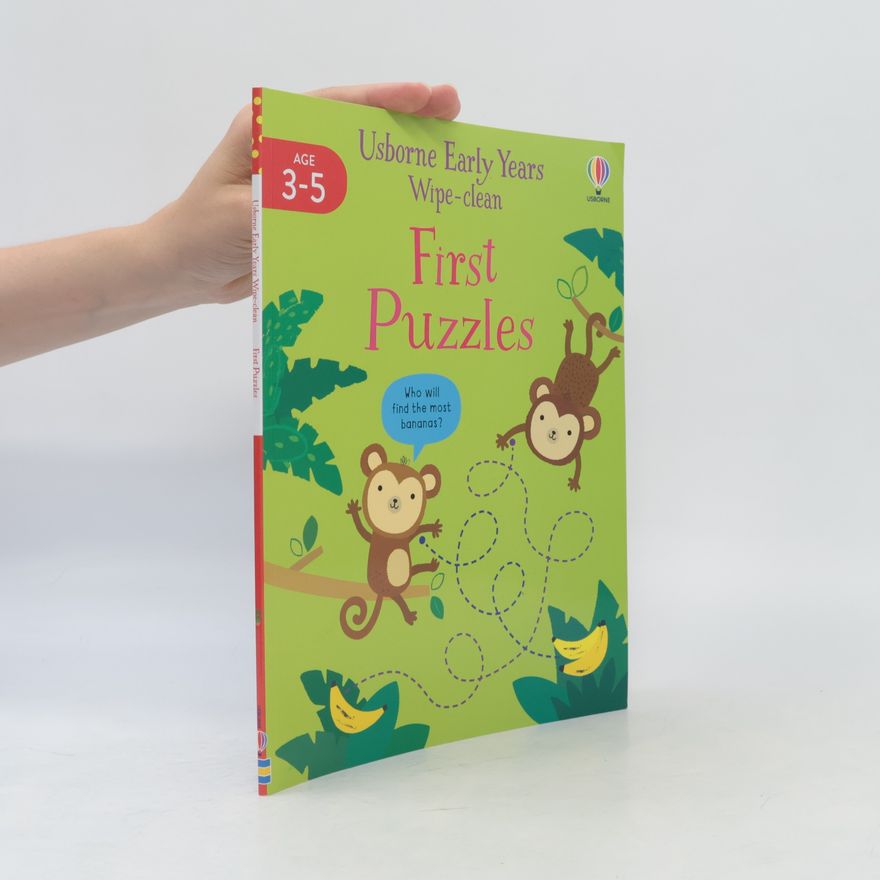 Jessica Greenwell Usborne Early Years Wipe-Clean - 21: Early Years Wipe-Clean First Puzzles