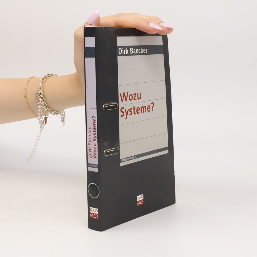 Baecker Dirk Wozu Systeme?