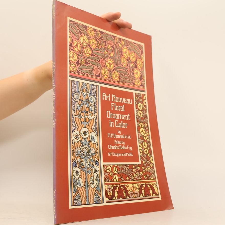 Francis A. Davis Art Nouveau Floral Ornament in Color