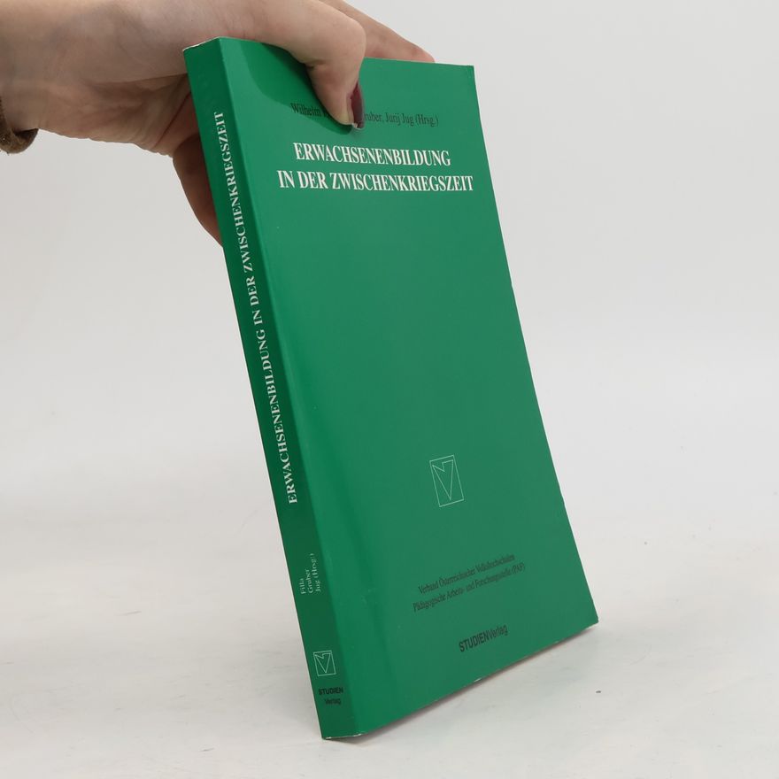 Jurij Jug Erwachsenenbildung in der Zwischenkriegszeit