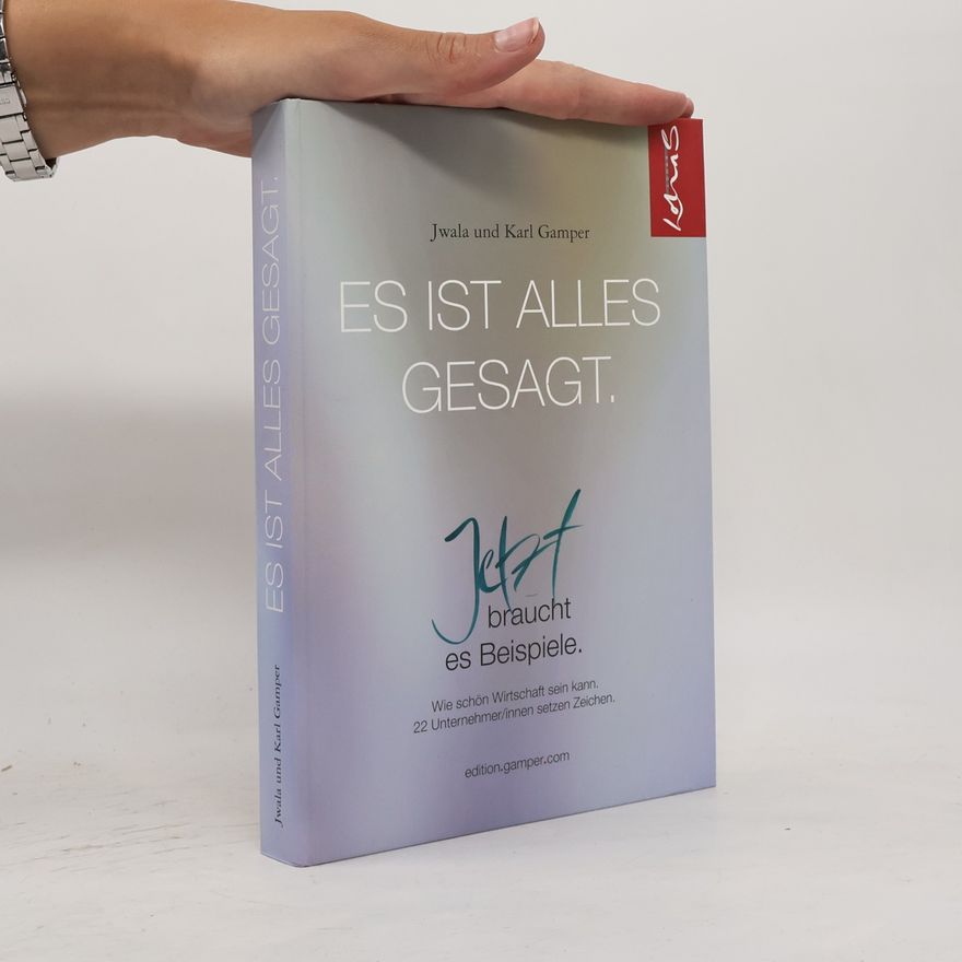 Jwala Gamper Es ist alles gesagt