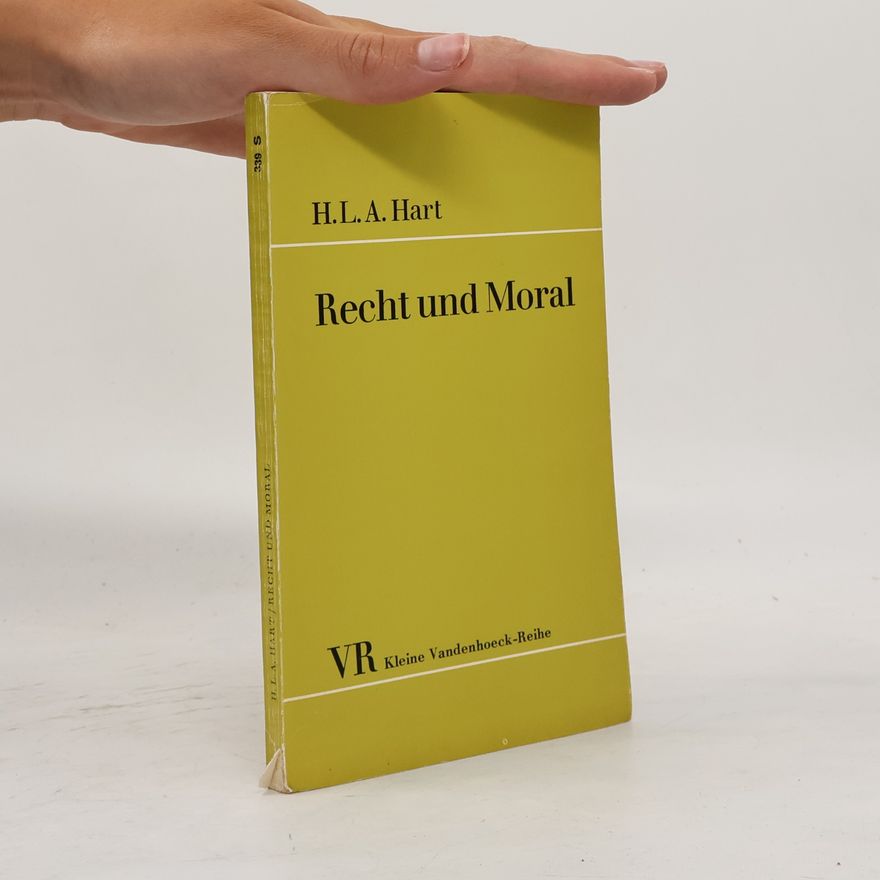 H. L. A. Hart Recht und Moral