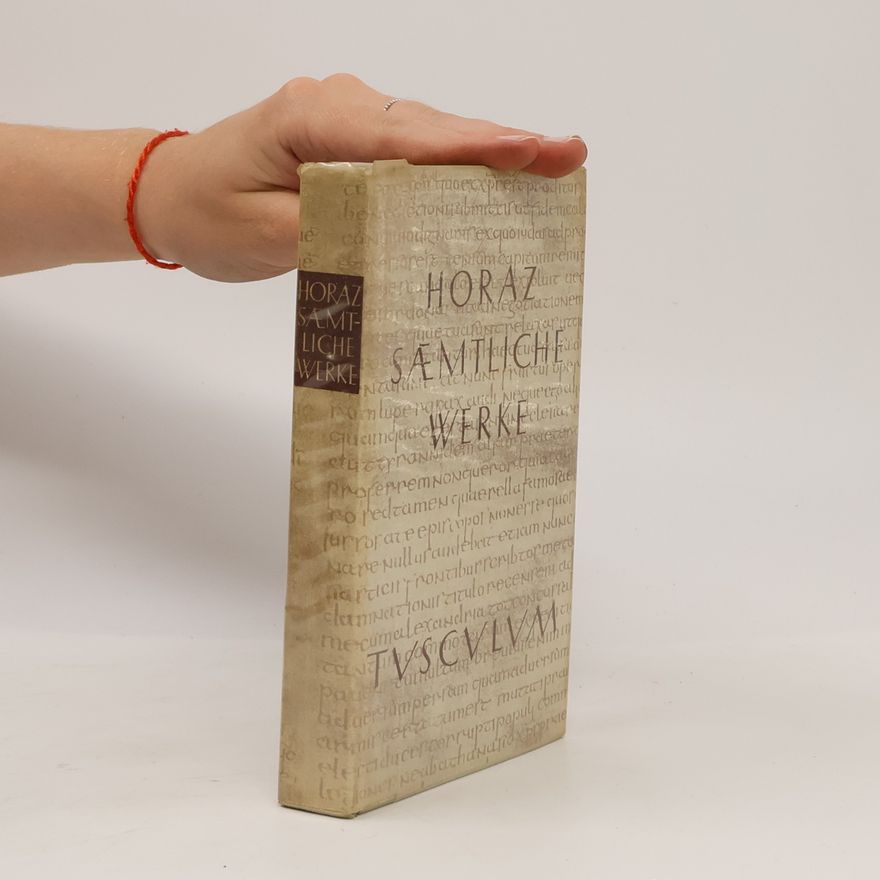 Horace Horaz Sämtliche Werke