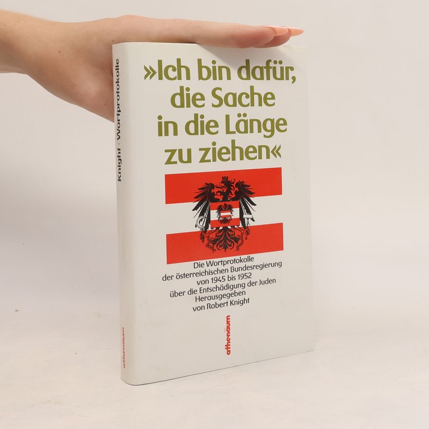 Robert Knight "Ich bin dafür, die Sache in die Länge zu ziehen"