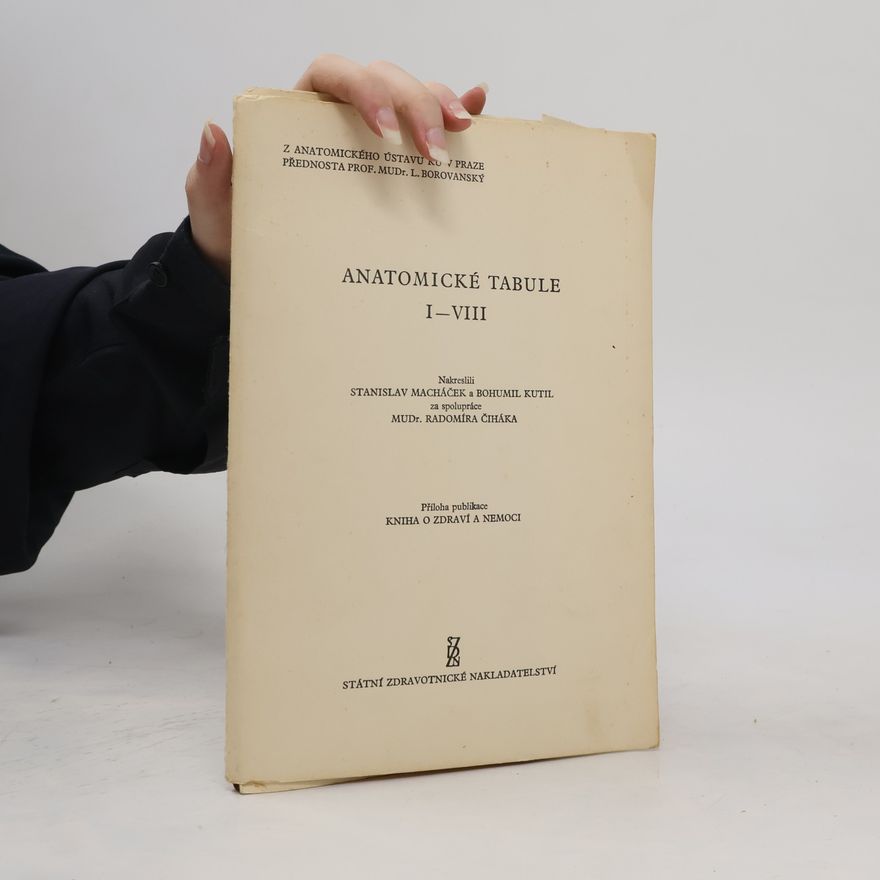 Bohumil Kutil Anatomické tabule I-VIII