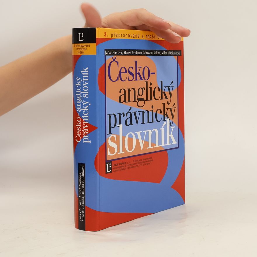 Jana Oherová Česko-anglický právnický slovník