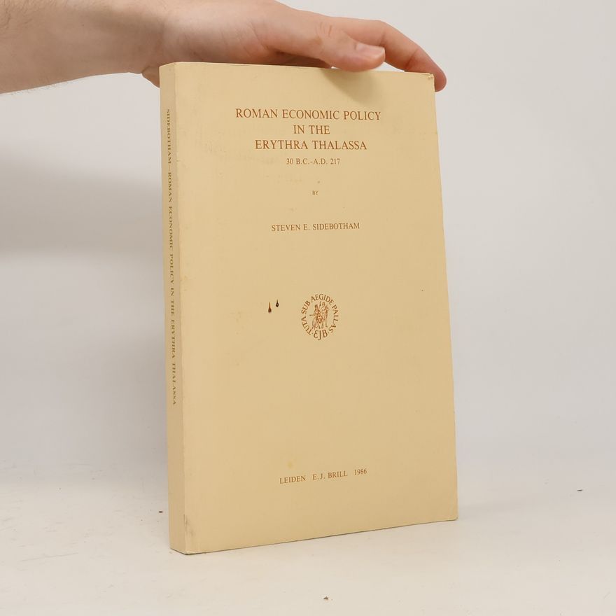 Cornelia J. de Vogel Mnemosyne - Suppl. 91: Roman Economic Policy in the Erythra Thalassa