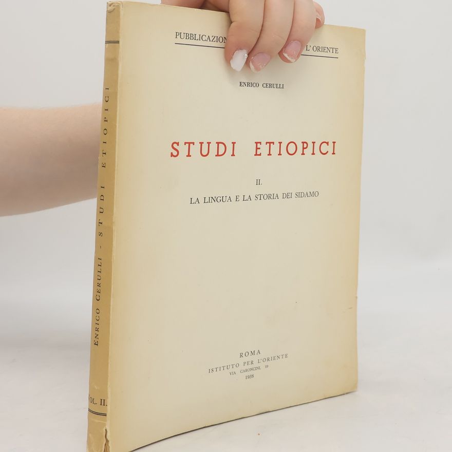 Enrico Cerulli Studi Etiopici II.