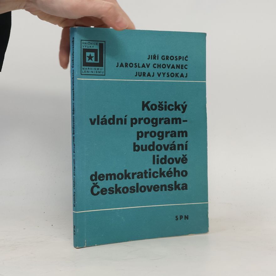 Autorenkollektiv Košický vládní program