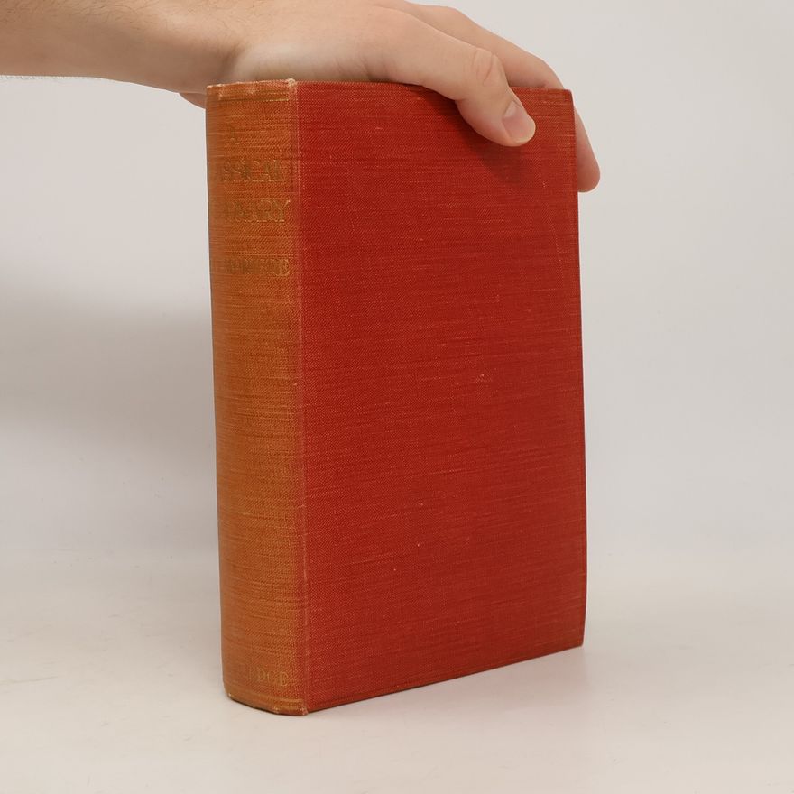 John Lempriere A Classical Dictionary